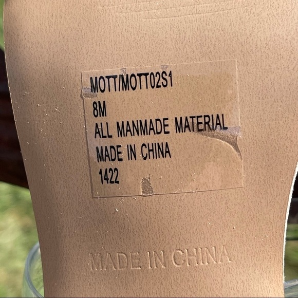 💋NWT Steve madden mott strappy clear block sandals - Picture 13 of 15